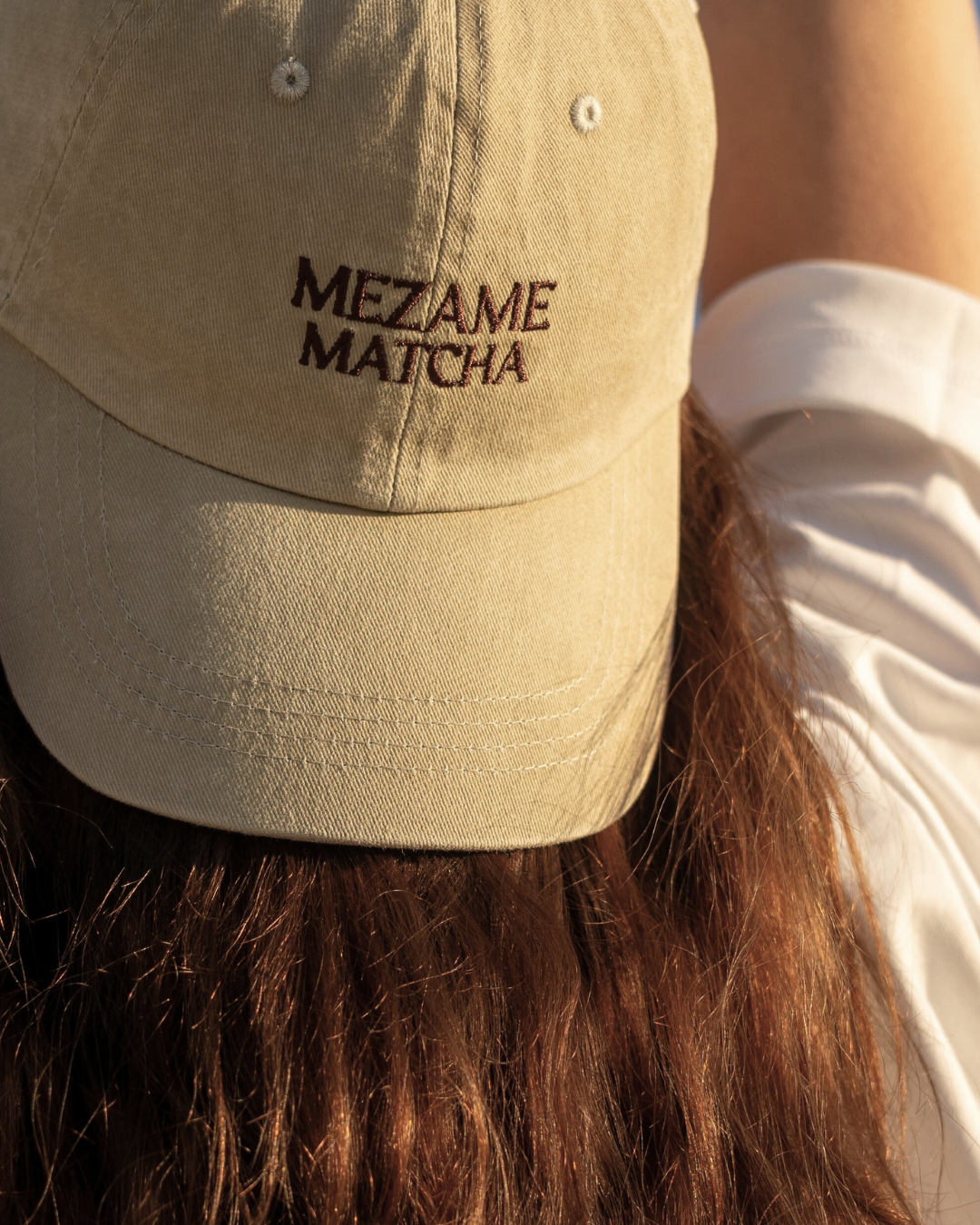 LOGO CAP — SAND