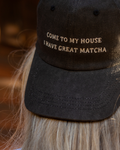 STATEMENT CAP — CHARCOAL