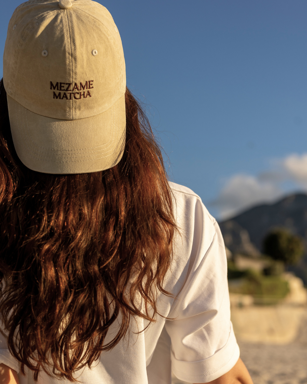 LOGO CAP — SAND