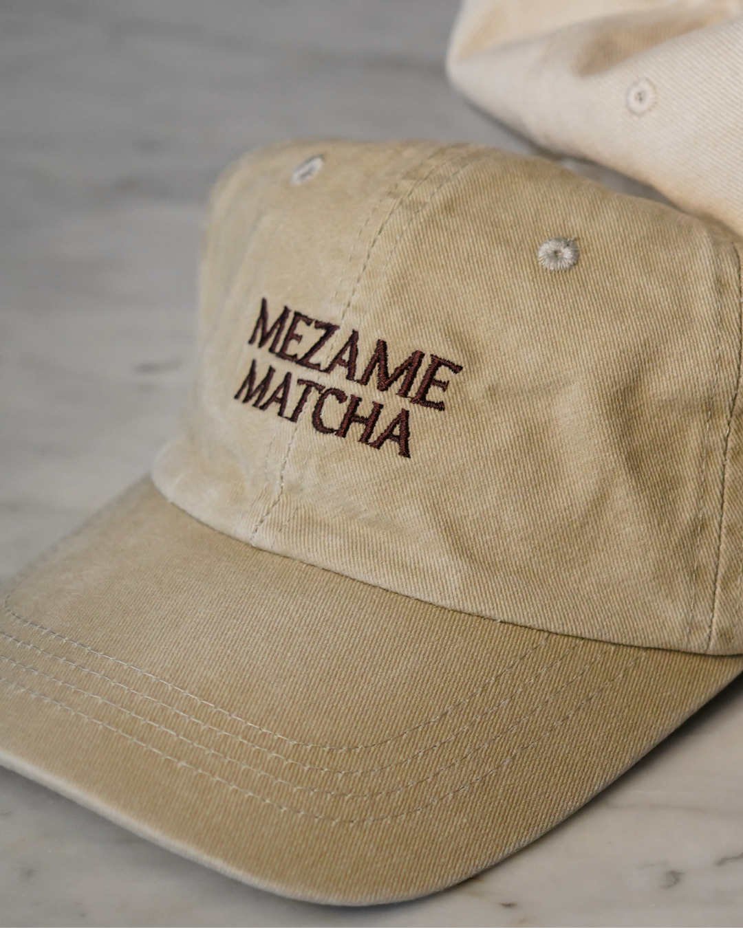 LOGO CAP — SAND