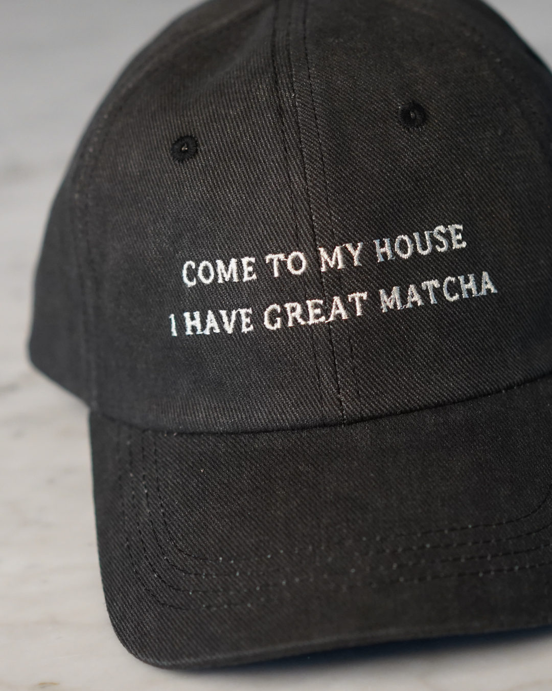 STATEMENT CAP — CHARCOAL